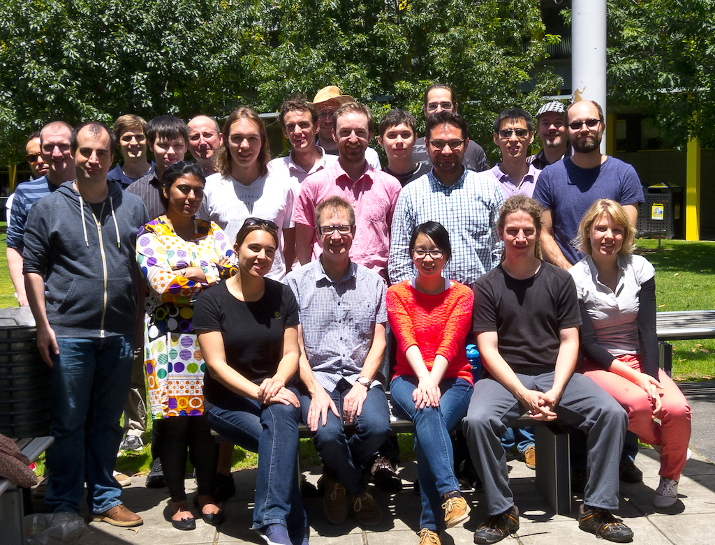 MArVL and Optimisation Group photo at the 2013 End-of-year BBQ.